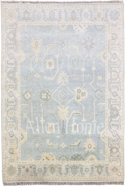 Ferry Hand-Knotted Wool Area Rug