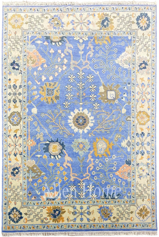 Ziba Hand-Knotted Wool Area Rug